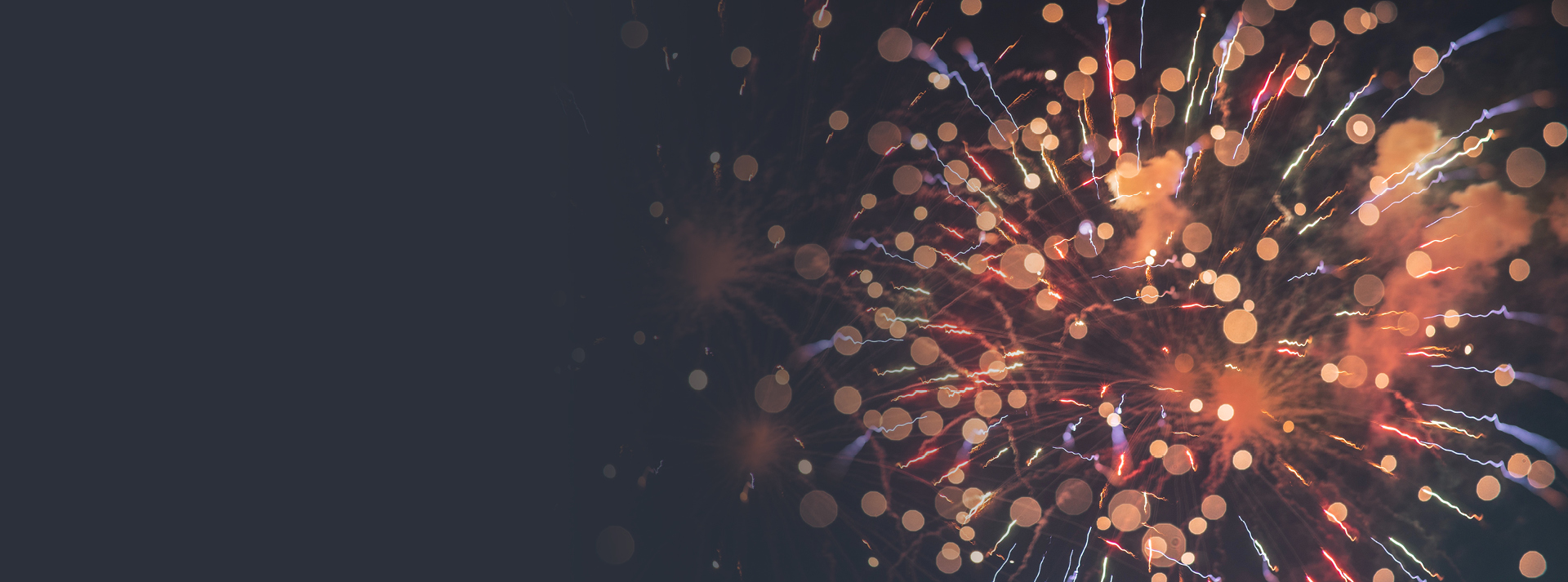 New Year homepage webpage