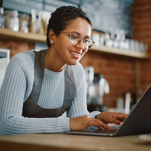 Working on your business 500x500